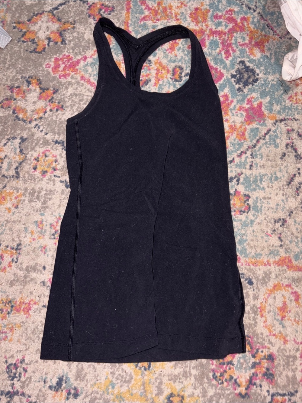 Lululemon align razor back full length tank top in black